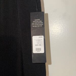 Fashion Nova Smooth Operator High Rise Legging in Black, Size L/XL